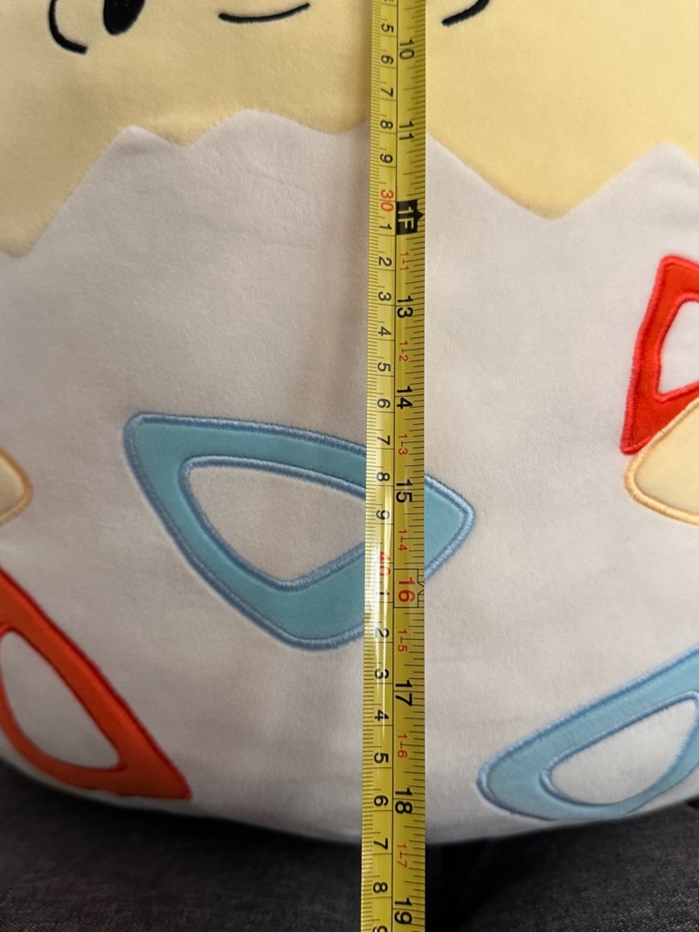 Pokemon Squishmallow Togepi 20” Inch Rare Target Exclusive - Picture 11 of 13